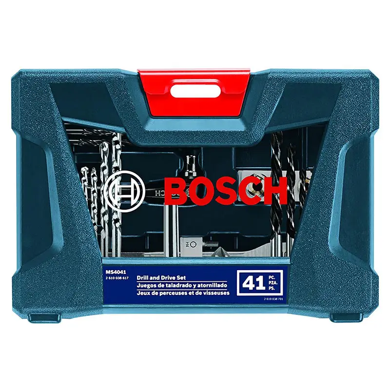 KIT DE ACCESORIOS/BROCAS 41 PIEZAS P/TALADRO