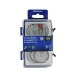 KIT ACCESORIOS P/CORTAR 10DISCOS/1MANDRIL