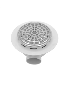 COLADERA PLASTICO TELESCOPICA C/REJILLA A/INOX FLE