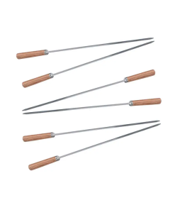 JGO DE PINCHOS P/ASADO CHURRASCO TRAMONTINA