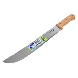 MACHETE DE 14" PULIDO C/MANGO DE MADERA TRAMONTINA