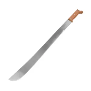 MACHETE DE 26" PULIDO C/MANGO DE MADERA
