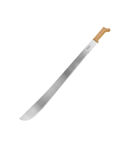 MACHETE DE 28" PULIDO C/MANGO DE MADERA