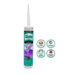 SILICON VIDRIO/ ALUMINIO TRASP 300ML.SISTA