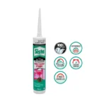 SILICON BAÑOS Y COCINA 300 ML. BLANCO SISTA
