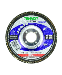 DISCO LAMINADO P/DESBASTE Y PULIDO 4 1/2" G-40