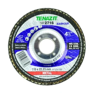 DISCO LAMINADO P/DESBASTE Y PULIDO 4 1/2" G-40