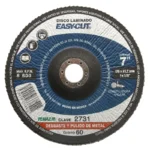 DISCO LAMINADO P/DESBASTE Y PULIDO 7" G-60