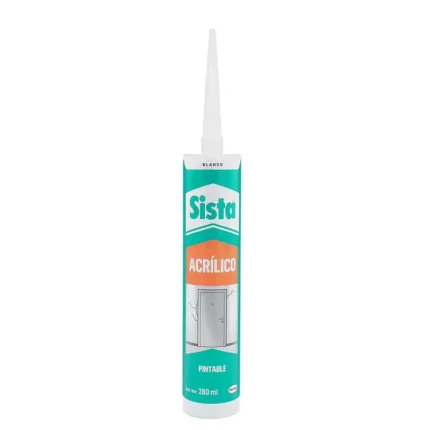 SILICON ACRÍLICO ESTÁNDAR 280ML SISTA