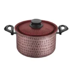 OLLA DE 5.1 LT C/TAPA P//ESPAGUETI ROSA MYLOVELY K