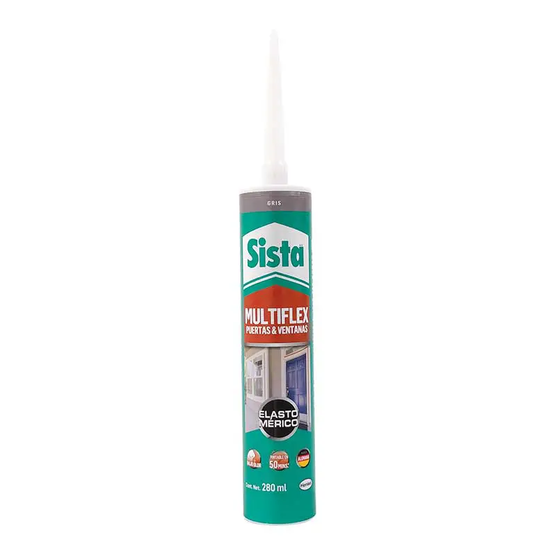 SILICON ACRÍLICO MONO COMPON MULTIFLEX GRIS 280ML