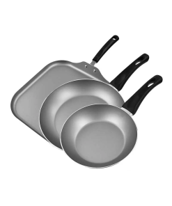 JGO DE SARTENES VERONA NEGRO 3PZAS