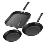 SARTEN JGO. 3 PZS (20, 26 Y 30CM) EVERYDAY NEGRO