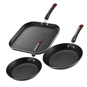 SARTEN JGO. 3 PZS (20, 26 Y 30CM) EVERYDAY NEGRO