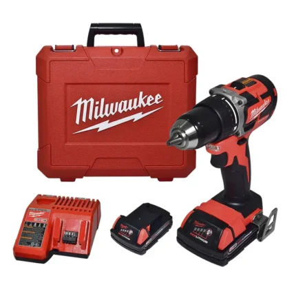 TALADRO ATORNI. 1/2" 1800RPM,C/2BATE/CARGAD/ESTUCH