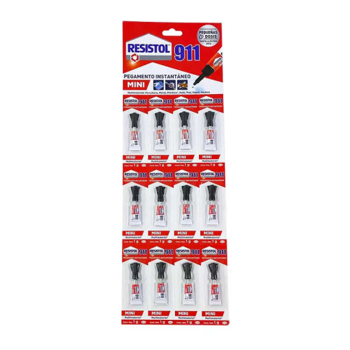 PEGAMENTO  911 MINI 1G 12 PZ TIRA INSTANTAN HENKEL