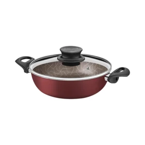 ARROCERA 24 CM C/TAPA PARIS ROJO TRAMONTINA