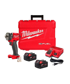 LLAVE DE IMPACTO 1/2" COMPACTA+2BATE+CARGADR+MALET