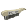 CEPILLO DE ALAMBRE 12" A/INOX  M/MADERA TENAZIT