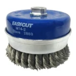 CEPILLO DE ALAMBRE TIPO COPA 4" A/CARBON EASY CUT