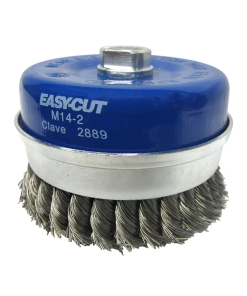 CEPILLO DE ALAMBRE TIPO COPA 4" A/CARBON EASY CUT