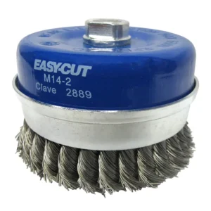 CEPILLO DE ALAMBRE TIPO COPA 4" A/CARBON EASY CUT