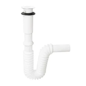 CESPOL PRACTICO FLEX 1 1/4 C/CUBIERTA INOX.