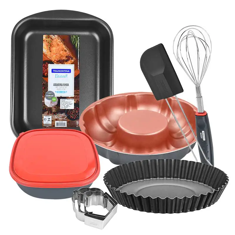 JGO DE MOLDES P/ HORNEAR +MOLDE GALLETS/PAY + ASAD