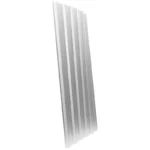 Lámina de Aluminio Ternium 1.83 m Calibre 32 Recta – Superficie Lisa para Fachadas y Cerramientos que Proporciona Estética y Protección