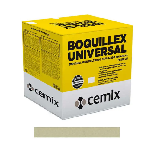 BOQUILLA UNIVERSAL SIN ARENA 5 KG ALMENDRA CEMIX