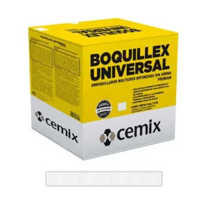 BOQUILLA UNIVERSAL SIN ARENA 5 KG BLANCO CEMIX