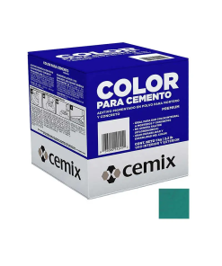 PINTURA P/CEMENTO  1 KG VERDE PRADERA CEMIX