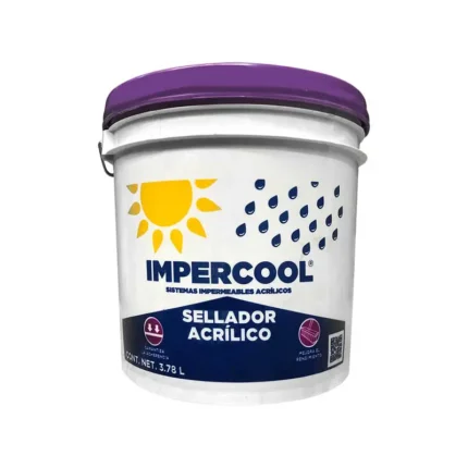 SELLADOR ACRILICO IMPERCOOL GALON 3.8LTS CEMIX