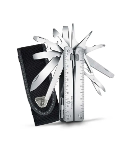 NAVAJA SWISSTOOL C/TIJERA, FUNDA NYLON, 27 USOS