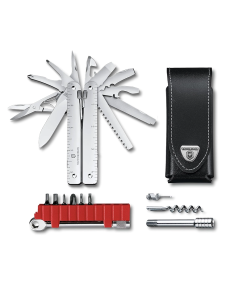 NAVAJA SWISSTOOL XPLUS RATCHET PLATA 38 USOS+FUNDA