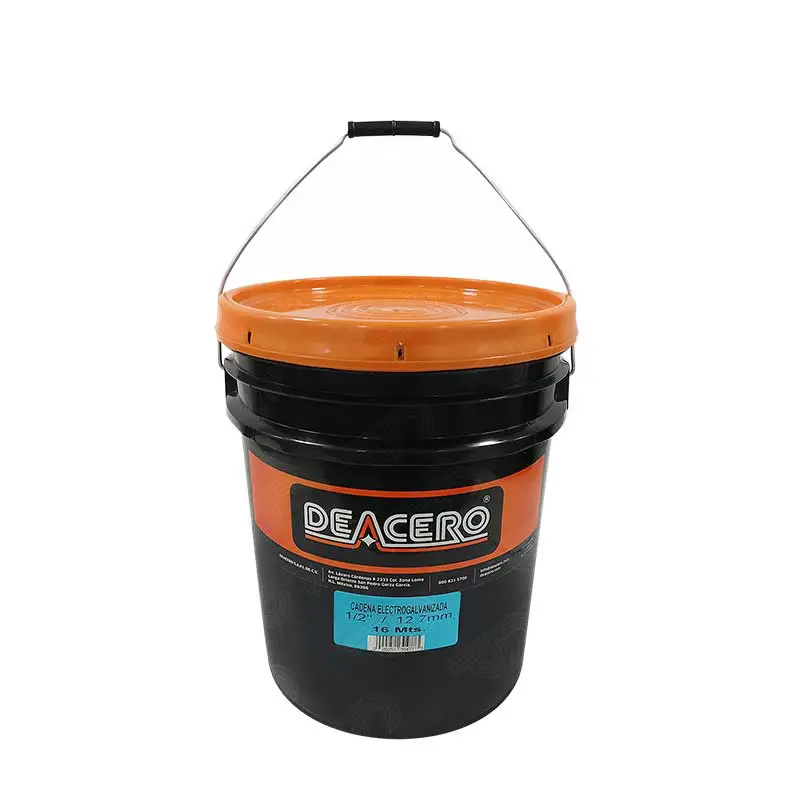 CADENA GALVANIZADA 1/2" 13.9 MTS. DEACERO