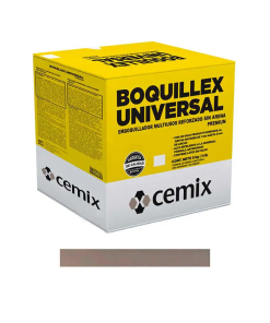 BOQUILLA UNIVERSAL SIN ARENA 5 KG GRIS PERLA CEMIX
