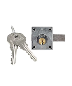 CERRADURA 250 CH CROMO P/MUEBLE DE OFICINA PHILLIP