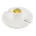 Portalampara redonda ceramica No. 134-AL iusa
