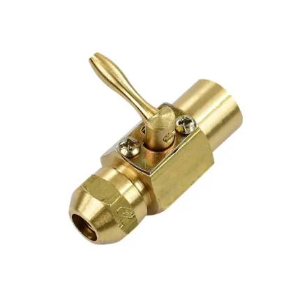 VALVULA DE PASO 3/8 X 1/2 1 TUERCA CONICA/SOLDABL