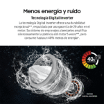 Combo de Lavadora y Secadora Samsung 21/24 kg SuperSpeed Negra – Ropa impecable en menos tiempo - Imagen 3