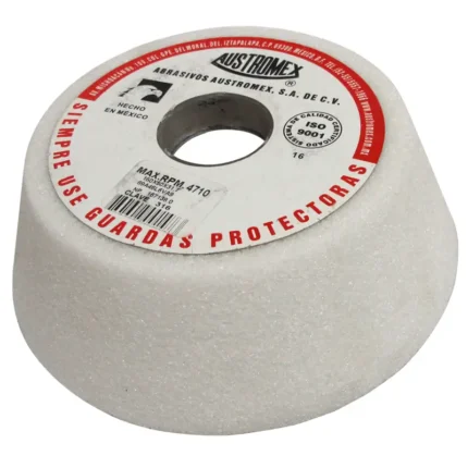 RUEDA ABRASIVA TIPO11 6" USO GENERAL  BLANCA