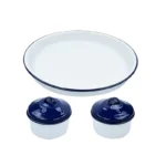 SET DE CHAROLA Y DIPEROS C/TAPA