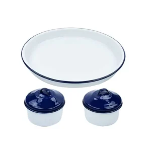 SET DE CHAROLA Y DIPEROS C/TAPA