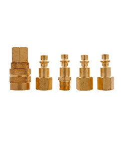 ACOPLADOR RAPIDO 5 PZAS. LATON GONI MOD.320**