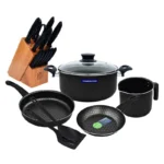 BATERIA P/COCINA 20 PZAS PARIS NEGRO