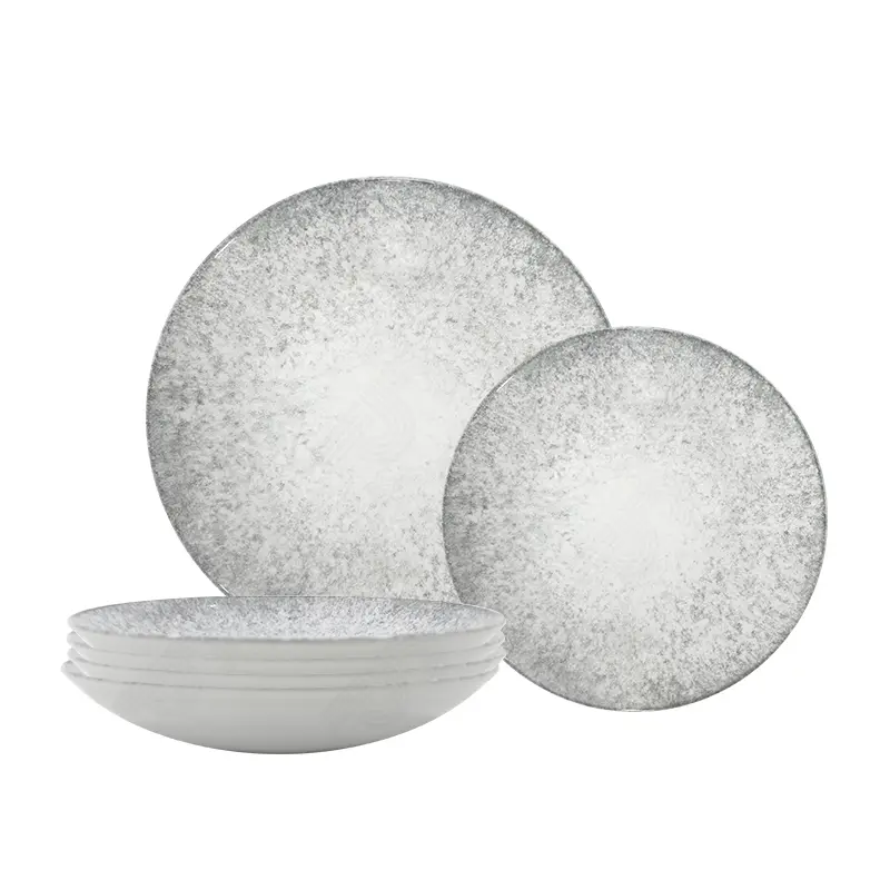 VAJILLA DE CERMICA 12 PZAS CAMILA TRAMONTINA