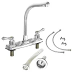 KIT P/FREGADERO CON MEZCLAD.CONTRA CESPOL MANGUER
