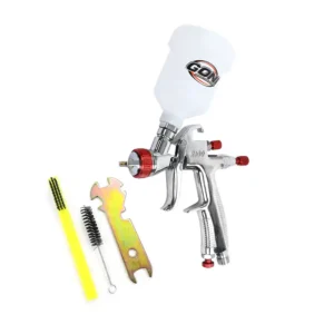 PISTOLA MINI DE GRAVEDAD 0.8 MM VASO 120ML 3.5 CFM