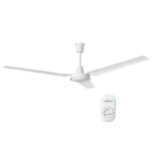 VENTILADOR INDUSTRIAL 3 ASPAS 56" BLANCO